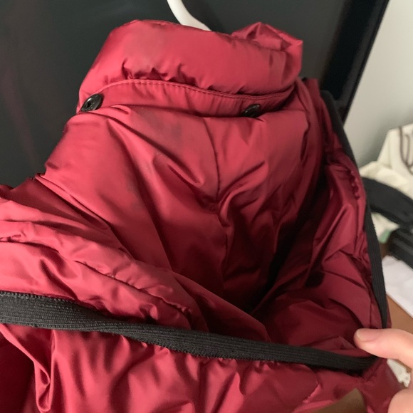 Moncler Red Puffer Jacket - Picture 4 of 8